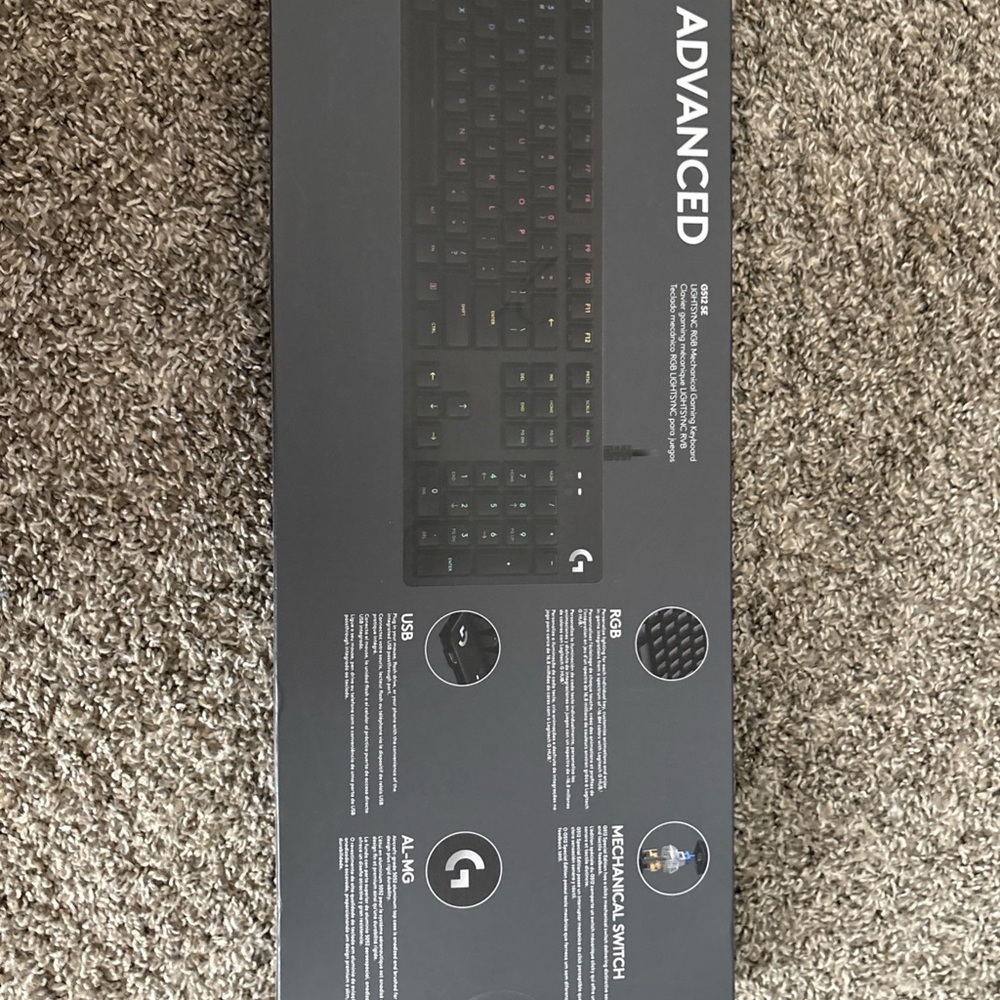 Logitech Advanced Gaming Keyboard G512 SE